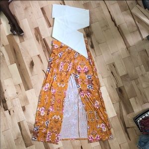 Skirt and bandeau set